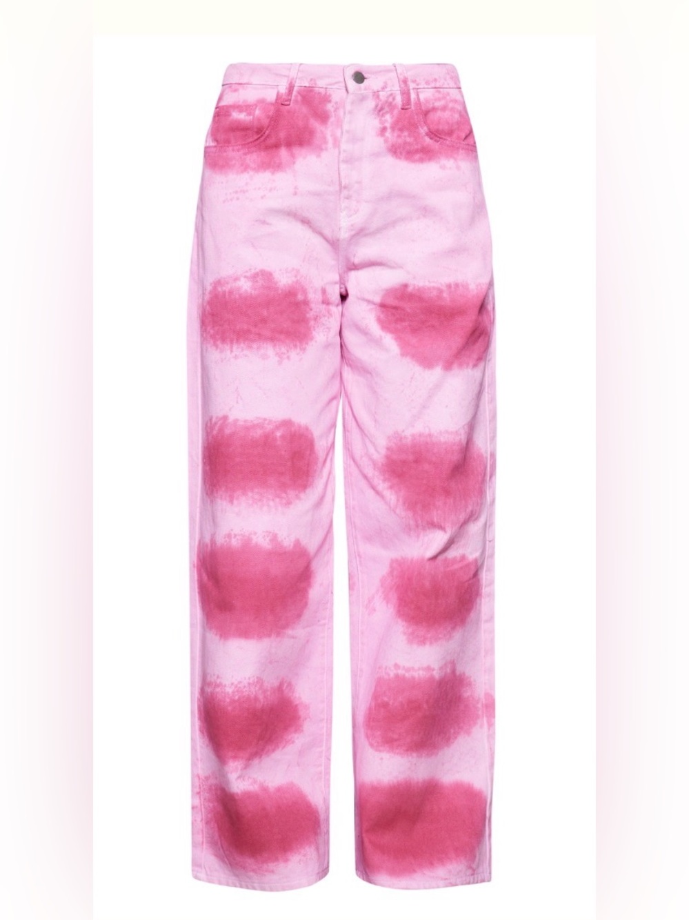 PrettyLittleThing Pink Denim Jeans - Picture 5 of 9